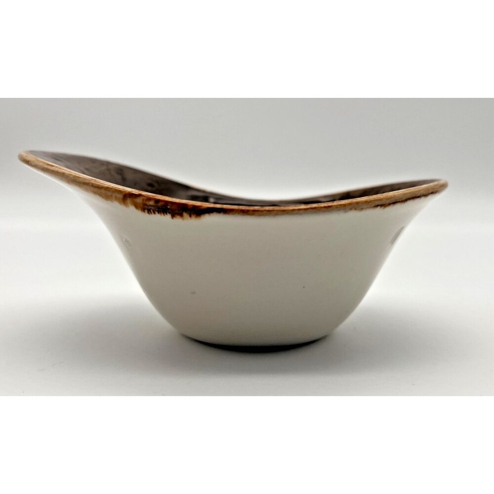 Steelite International England Mini Freestyle Bowl Brown Small Appetizer 5x3.75"